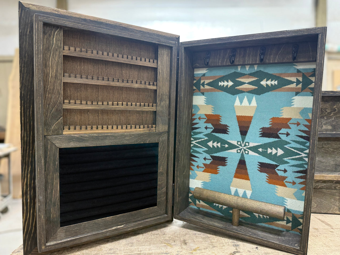 CUSTOM ORDER Down payment - Mini Jewelry cabinet.