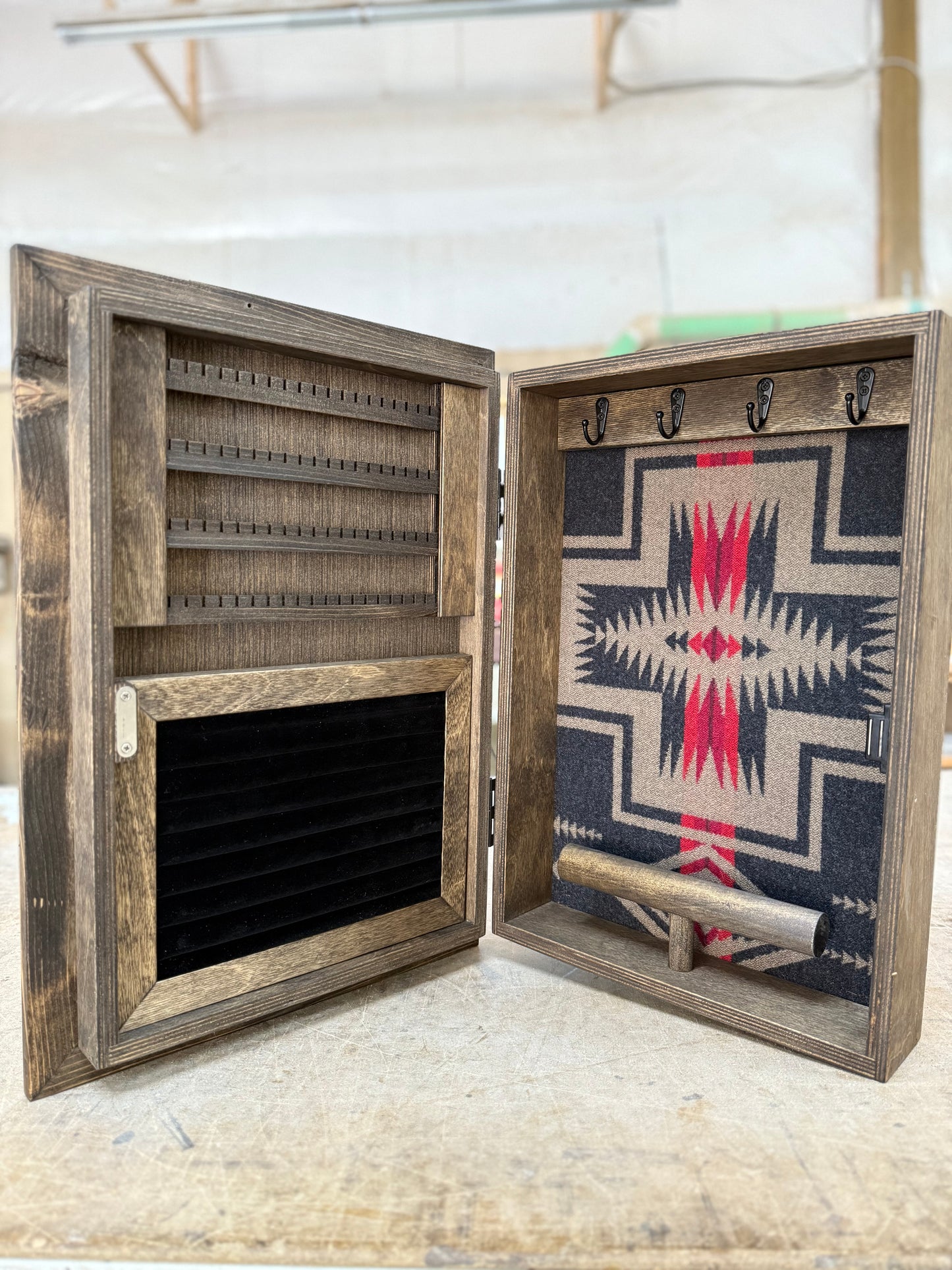 CHRISTMAS CUSTOM ORDER - Mini jewelry cabinet. Down payment.