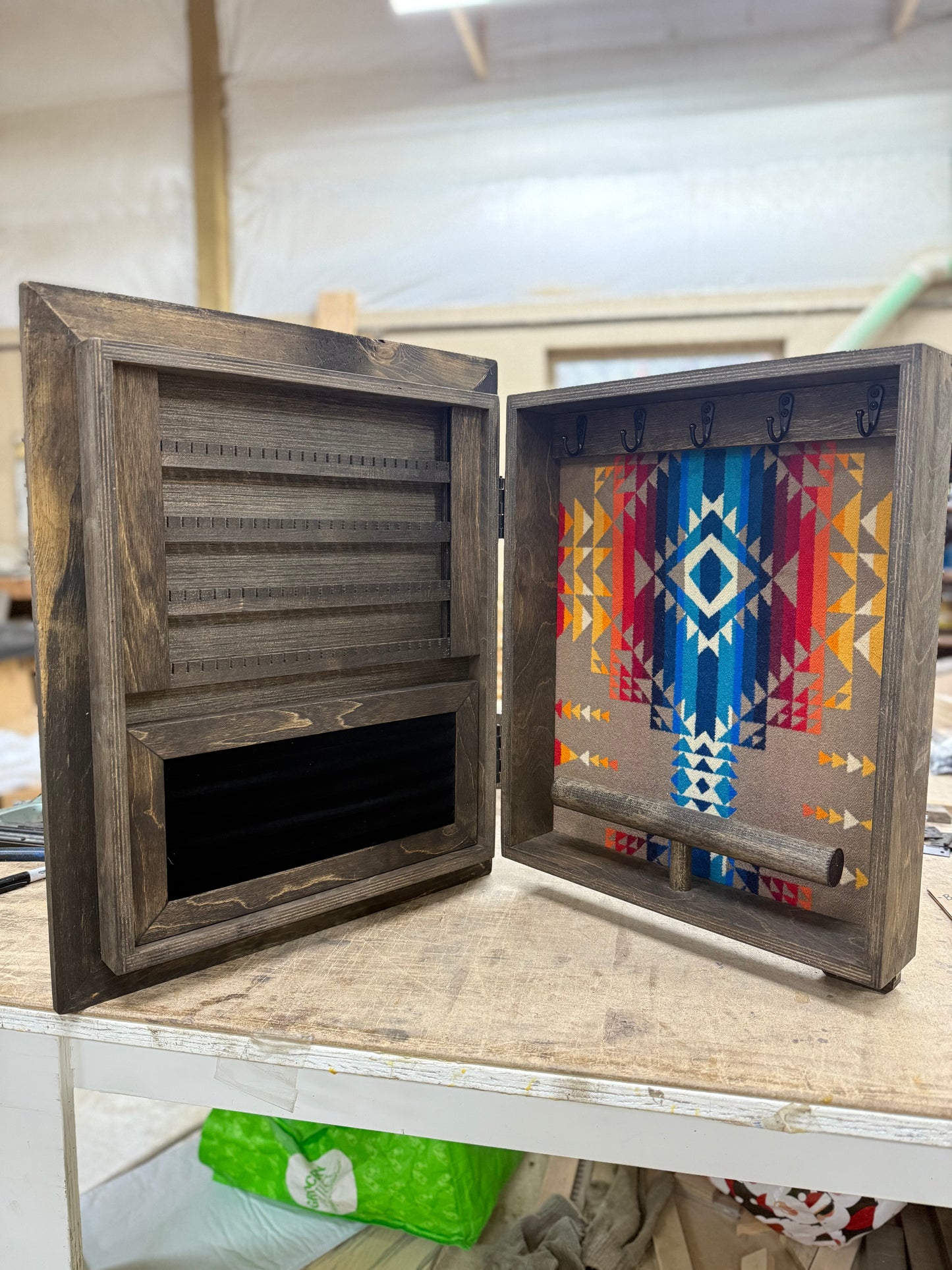 CHRISTMAS CUSTOM ORDER - Mini jewelry cabinet. Down payment.