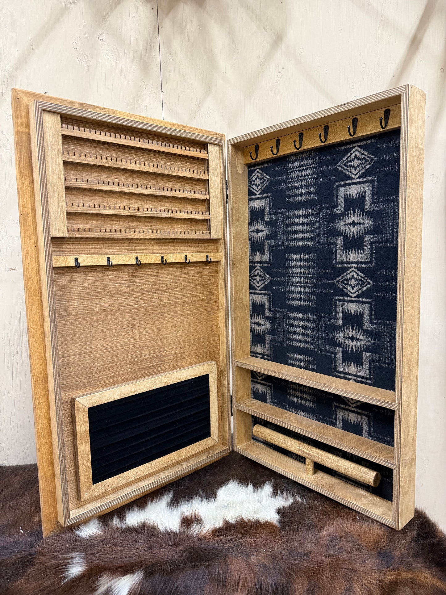10% off SALE - Custom order Tall jewelry cabinet